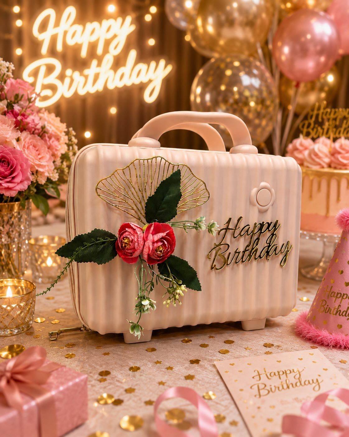 Birthday Suitcase Hamper — view 2